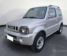 SUZUKI JIMNY 1.3I 16V CAT CABRIO 4WD JLX