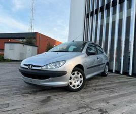 ② PEUGEOT 206 1.4 BENZINE 97000 KM GEKEURD GARANTIE 3250€ — PEUGEOT — 2EMEMAIN