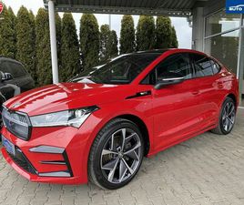 ŠKODA ENYAQ RS 4X4 220 KW, MATRIX BEAM, KEY LESS, DCC, TEPELNÉ ČERPADLO
