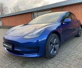 BRUGT TESLA MODEL 3 EL LONG RANGE 283HK AUT. TIL SALG