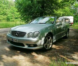 PIĘKNY MERCEDES CLK 500 CABRIO NISKI PRZEBIEG WARSZAWA - SPRZEDAJEMY.PL