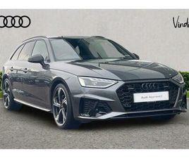 AUDI A4 AVANT 40 TDI AUDI A4 AVANT 40 TDI 204 QUATTRO BLACK EDITION 5DR S TRONIC