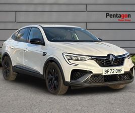 RENAULT ARKANA E-TECH USED RENAULT ARKANA 2022 1.6 E TECH R.S. LINE SUV 5DR PETROL HYBRID AUTO 2WD EURO 6 (S/S) (145 BHP)