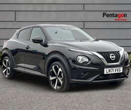 NISSAN JUKE USED NISSAN JUKE 2021 1.0 DIG T TEKNA SUV 5DR PETROL MANUAL EURO 6 (S/S) (114 PS)