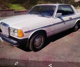MERCEDES CLASSE E COUPE 300 CD MERCEDES 300 CD 1982 TURBO 123 BURNS MULTIPLE FUELS MERCEDES 300 CD