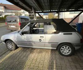 PEUGEOT 205 CABRIOLET CJ CABRIOLET SILBER - BATTERIE & LICHTMASCHINE NEU