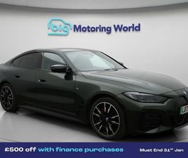 BMW I4 M50 83.9KWH GRAN COUPE 5DR ELECTRIC AUTO 4WD (544 PS) £500 TOWARDS YOUR FINANCE DEPO HATCHBACK 2022, 16996 MILES, £31000 - 33050261 - EXCHANGEANDMART.CO.