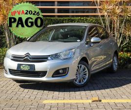 CITROEN C4 LOUNGE 1.6 16V THP FLEX ORIGINE AUTO
