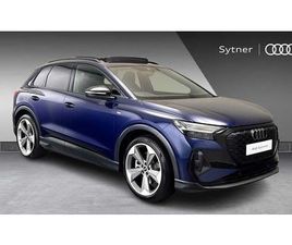 AUDI Q4 E-TRON 45 AUDI Q4 210KW 45 82KWH BLACK EDITION 5DR AUTO