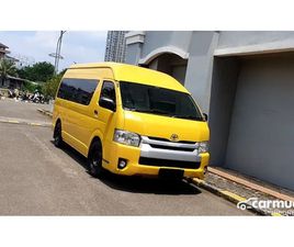 2018 TOYOTA HIACE 2.5 COMMUTER VAN SIAP PAKAI
