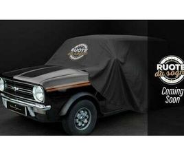 1981 AUSTIN MINI CLUBMAN NERO MANUEL CONDUITE À GAUCHE IN...