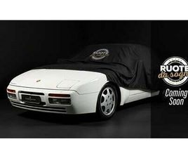 1985 PORSCHE 944 BIANCO MANUEL CONDUITE À GAUCHE IN ITALI...