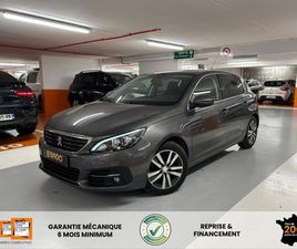 PEUGEOT 308 GENERATION-II 1.2 110 CH ALLURE / ENTRETIEN CONSTRUCTEUR / COURROIE OK / CARMERA DE RECUL