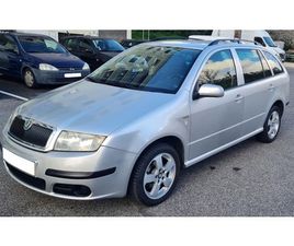 SKODA FABIA 1.2 BREAK, GASOLINA E GPL/ ESTIMADA JUNHO/06