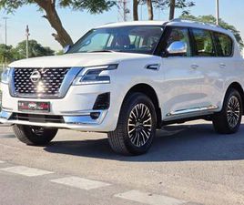 NISSAN PATROL SE PLATINUM CITY 4.0L 2023 GCC ARABIAN AUTO WITH 5 YEARS UNLIMITED KM WARRANTY & SERVICE CONTRACT TI