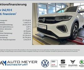 VOLKSWAGEN T-CROSS R-LINE 1.5 TSI NAVI AHK KAMERA