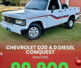 CHEVROLET D-20 4.0 CHAMP/CONQUEST/EL CAMINHO DIES.
