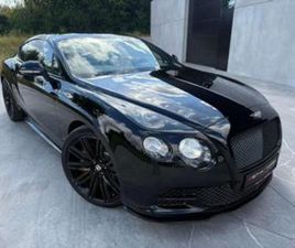 ② BENTLEY CONTINENTAL GT SPEED/W12/4WD/FULL HISTORY/FULL BLACK — BENTLEY — 2EMEMAIN
