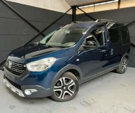 DACIA DOKKER STEPWAY ② DACIA DOKKER STEPWAY 1.2I, BJ2018, 55.000KM, KEURING VVK — DACIA — 2EMEMAIN