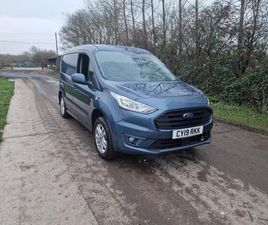 FORD TRANSIT CONNECT 2019 FORD TRANSIT CONNECT AUTOMATIC BLUE SPARES REPAIRS LTD NEEDS ENGINE