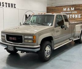 1998 GMC SIERRA 3500 4X4 4WD SLT / 7.4L V8 / DUALLY / 113K MILES TRUC