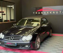 MERCEDES CLASSE CLK CABRIOLET 200 K AVANTGARDE/ 184CV/ ETHANOL/ SIÈGES CHAUFFANTS/ CAPOTE 0 DÉFAUTS