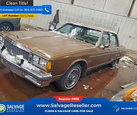 PONTIAC PARISIENNE 1985 PONTIAC PARISIENNE SEDAN