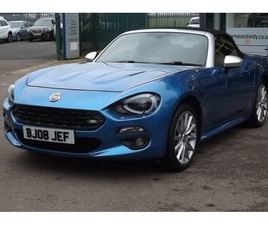 FIAT 124 SPIDER 2018 - 1.4 MULTIAIR LUSSO PLUS 2DR