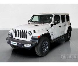 JEEP WRANGLER PLUG-IN HYBRID MY23 SAHARA 2.0 4XE P