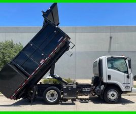 2022 ISUZU NPR 13FT HYDRAULIC DUMP BED 6.6 V8 NO CDL LANDSCAPE HA