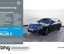 VOLKSWAGEN PASSAT VARIANT PASSAT VARIANT 2.0 TDI DSG HUD LEDER AHK PANO