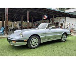 ALFA ROMEO SPIDER DUETTO QUADRIFOGLIO VERDE ALFA ROMEO SPIDER 2.0I QV - 1987