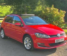 2013 VOLKSWAGEN GOLF MK7 1.4 GT TSI DSG AUTO 5DR