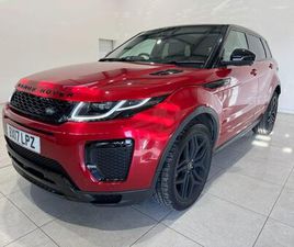 LAND ROVER RANGE ROVER EVOQUE CABRIO TD4 2017 LAND ROVER RANGE ROVER EVOQUE