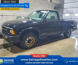 CHEVROLET S10 1996 CHEVROLET S10 PICKUP 2WD REGULAR CAB