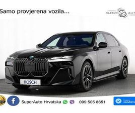 BMW I7 XDRIVE60 M SPORT PRO 544 KS, ZRAČNI+ACC+360+4XGR SJED+PANO+HEAD, 2024 GOD.