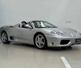 FERRARI 360 SPIDER F1 - ISCRITTA ASI