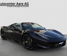 458 SPIDER ITALIA 4.5 V8