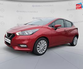NISSAN MICRA NISSAN MICRA 0.9 IG-T 90CH ACENTA 2018 EURO6C D'OCCASION - HESS AUTOMOBILE