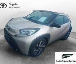 TOYOTA AYGO X 1.0 VVT-I 72 CV 5 PORTE LIMITED AIR DEL 2023 USATA A ROMA