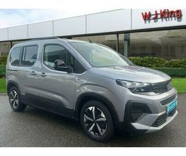 PEUGEOT RIFTER E-RIFTER 52KWH GT STANDARD MPV AUTO 5DR (7.4KW CHARGER)
