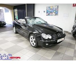 MERCEDES CLK CABRIO CLK 200 MERCEDES-BENZ CLK 200 KOMPR. TPS CAT CABRIO AVAN