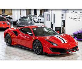 FERRARI 488 GTB 2019 FERRARI 488 ROUGE AUTOMATIQUE, 7+ VITESSES CONDUITE...