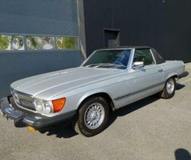 ② MERCEDES-BENZ SL-KLASSE 380 V8. SUPER STAAT. (AUTOMATIQUE) — OLDTIMERS & ANCÊTRES — 2EMEMAIN