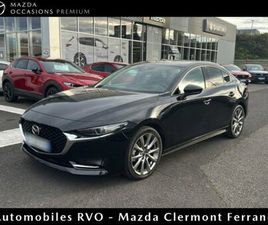 MAZDA 3 MAZDA3 (4) E-SKYACTIV X M-HYBRID 186 SPORTLINE BOSE 4 PORTES BERLINE (MAI 2022) (CO2 117)