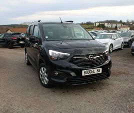 OPEL COMBO LIFE CDTI 100 CV CLIM GPS 3D CAMÉRA USB ATTELAGE JA 16 PK ASSIST BLUETOOTH RÉGULATEUR