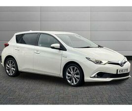 TOYOTA AURIS EXCEL HATCHBACK'S 1.8 VVT-H EXCEL CVT EURO 6 (START/STOP) 5DR