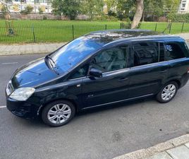 VAUXHALL ZAFIRA VAUXHALL, ZAFIRA, 2012, 7 SEATER, MOT 11/2026