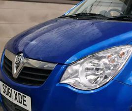 VAUXHALL, AGILA, HATCHBACK, 2011, MANUAL, 1242 (CC), 5 DOORS