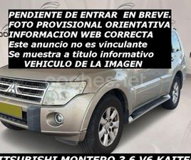MITSUBISHI MONTERO MITSUBISHI MONTERO 3.8 V6 MIVEC KAITEKI